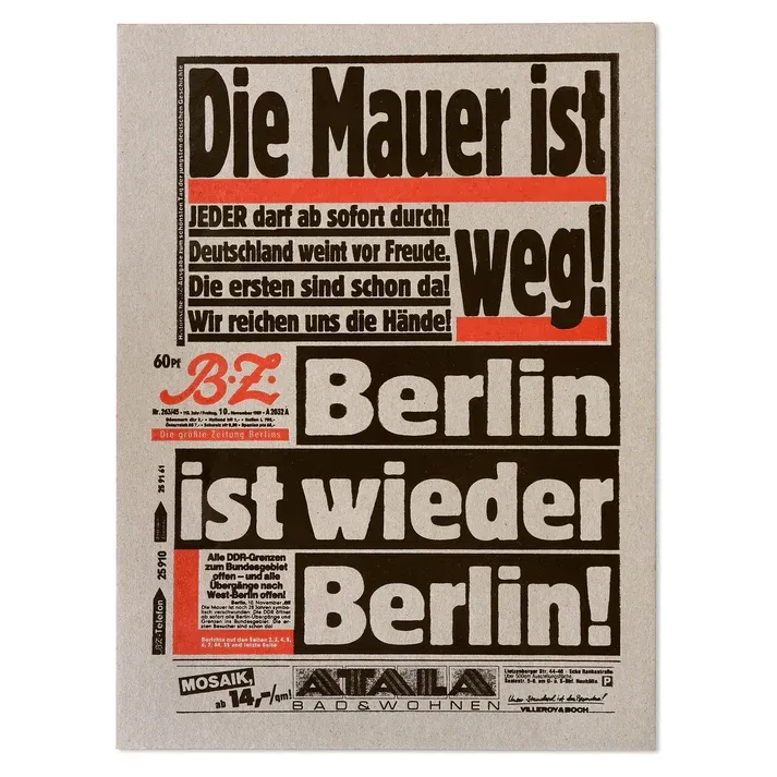 Die Mauer Ist Weg!