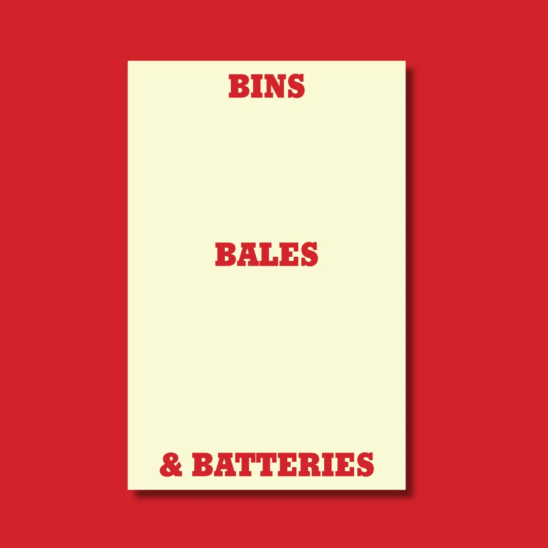 Bins, Bales & Batteries